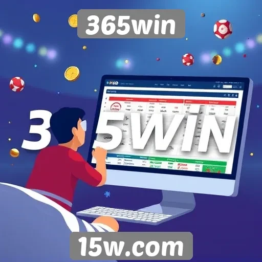 Experiência do usuário no site 365win